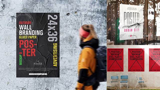 6192+ Urban Poster Mockup Free Digital Download