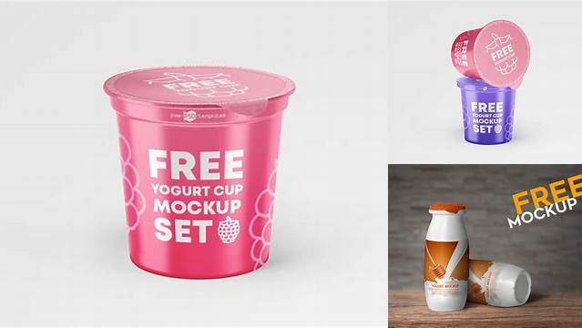 6195+ Cup With Frozen Yogurt PSD Mockup Download Premium Free PSD