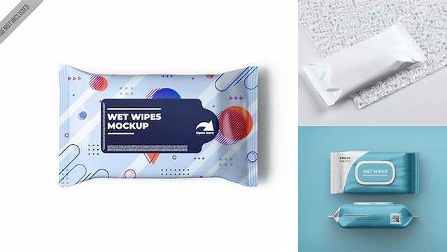 6198+ Wet Wipes Mockup Free Premium PSD Freebie