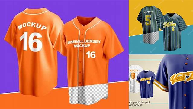 620+ Baseball Jersey Mockup Modern PSD Templates