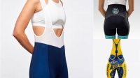 620+ Women’s Cycling Bib Shorts PSD Mockup Front View Exclusive Editable PSD File