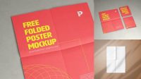 6200+ Folded Poster Mockup Download Free