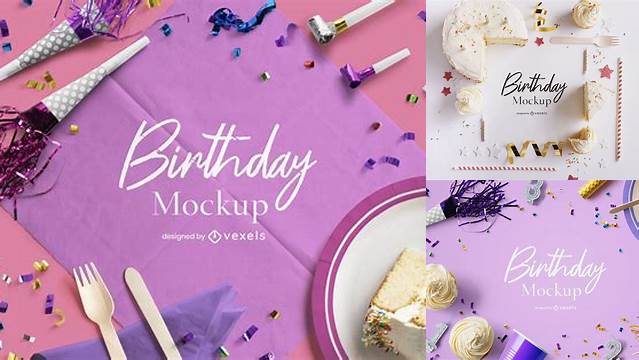 6202+ Happy Birthday Mockup Download Free