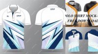 6202+ Polo Shirt Sublimation Mockup High-Quality PSD Files