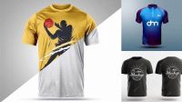 621+ Sport T-shirt Mockup Psd Free Download Download Free