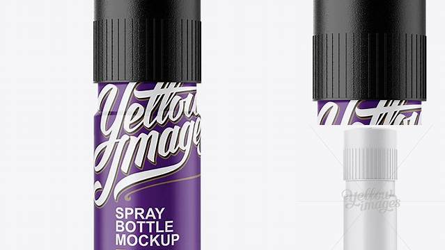 6212+ Matte Plastic Deodorant with Rough Plastic Cap PSD Mockup Free Stylish PSD for Graphic Designers