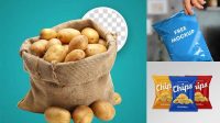 6215+ Net Bag With Potato Professional Quality PSD Freebie