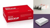 6218+ Rectangle Box Mockup Digital Download