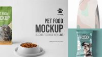 6226+ Pet Food Packaging Mockup Free Best Free Mockup PSD