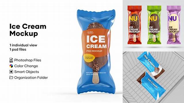 6228+ Ice Cream Bar Mockup Creative PSD Resources