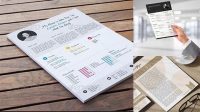 6228+ Resume Mockup Free Download Smart PNG Image