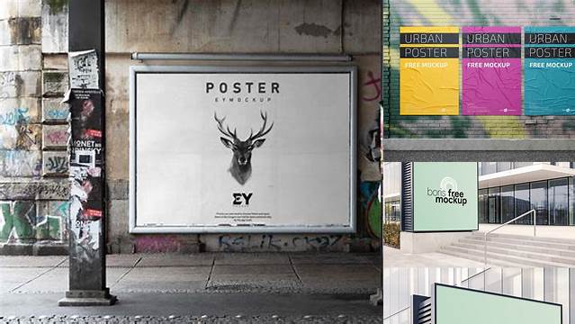 6232+ Urban Mockup Free Best Free Mockup PSD