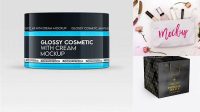 6234+ Glossy Cosmetic Bag PSD Mockup Download Now Free PSD Template