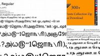 6241+ Tamil Ttf Fonts Zip File Download Free Editable Photoshop Template