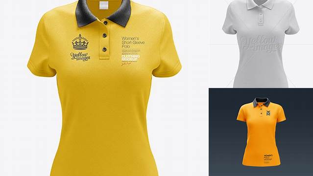 6243+ Womens Polo HQ PSD Mockup Unique Free Photoshop Files