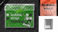 6249+ Bubble Wrap Mockup High-End Layered Mockup Free