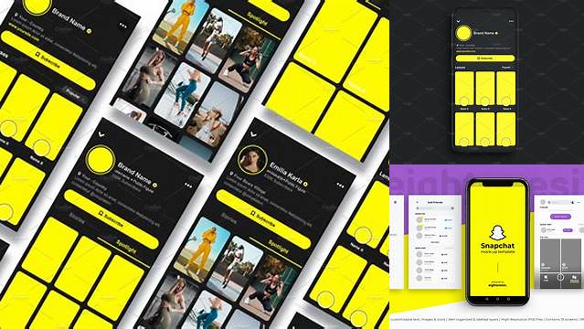 625+ Snapchat Mockup Generator PSD Free Download