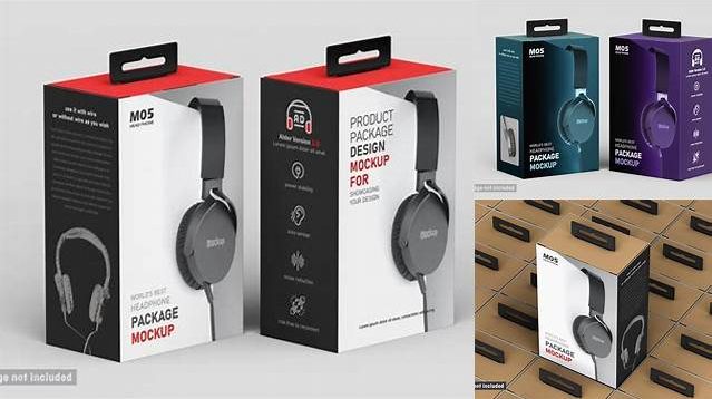 6250+ Headphone Box Mockup Exclusive PSD Design Freebie