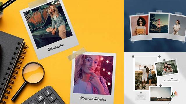 6250+ Polaroid Mockup Psd Digital Download