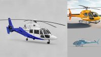 6256+ Helicopter PSD Mockup Side view Elegant Free Graphic Resource