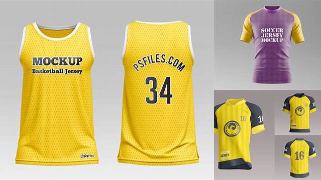 6263+ Psd Jersey Mockup Digital Download