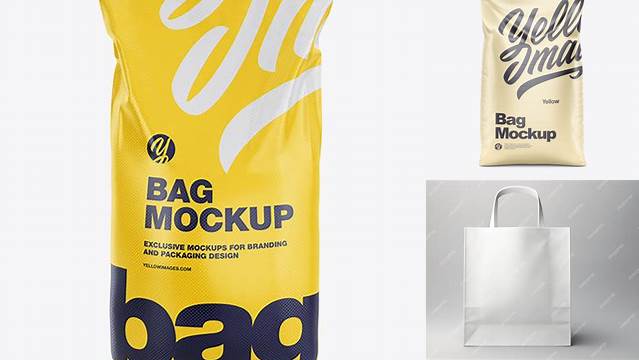 6265+ Polypropylene Bag Mockup Digital Download