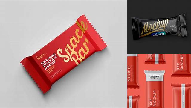 6265+ Snack Bar Package PSD Mockup Exclusive Free PSD Mockups