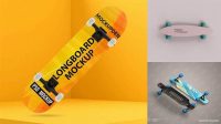 6272+ Longboard Mockup Free PSD