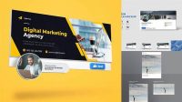 6282+ Linkedin Ad Mockup Psd Custom PSD Mockup Template