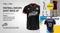 6287+ Mockup Gratis Camiseta De Futbol Creative PSD Resources