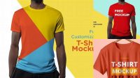 6292+ T Shirt Mockup Online Fully Editable PSD Template