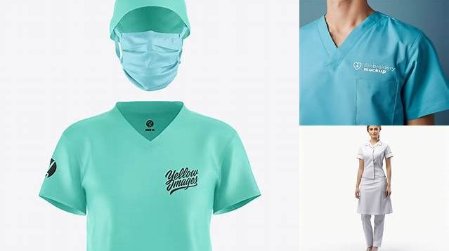 630+ Nurse Uniform Mockup Free Customizable Design Files