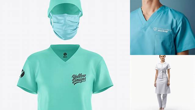 630+ Nurse Uniform Mockup Free Customizable Design Files