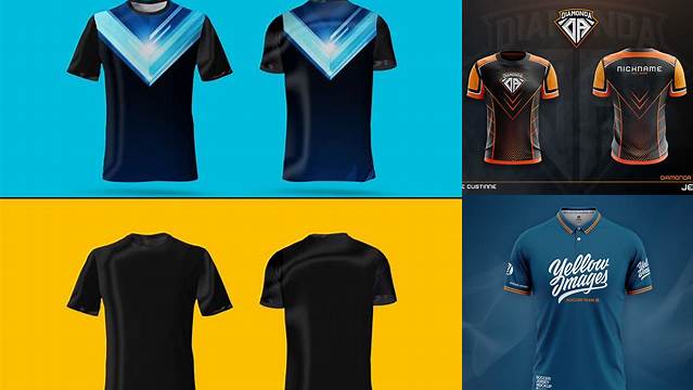 6306+ Download Template Desain Jersey Cdr Versatile and Modern PSD Mockup