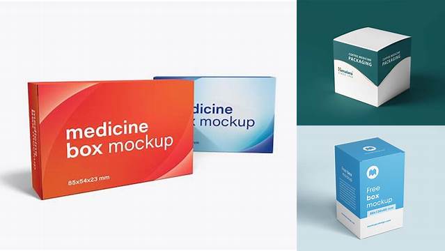 6317+ Medicine Box Mockup Free Download For Free Download