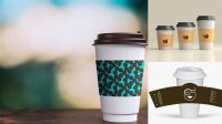 6318+ Cup Sleeve Mockup Free Download Professional PSD