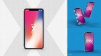 6328+ Flat Mockup Iphone X Unique Free Photoshop Files