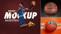 6330+ Basketball Mockup Free Download PSD Download