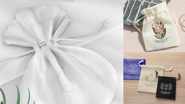 6334+ Jewellery Bag Mockup Include TIFF