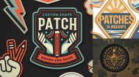 6334+ Patch Mockup Elegant Free Graphic Resource