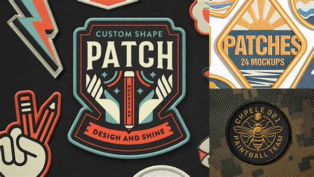 6334+ Patch Mockup Elegant Free Graphic Resource