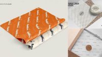 6337+ Wax Paper Mockup Premium Design Freebie