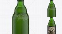 6340+ 33cl Steinie Green Glass Bottle PSD Mockup Download Premium Free PSD