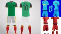 6352+ Download Mockup Jersey Bola Cdr Modern Design PSD