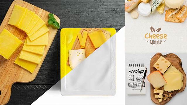 6356+ Cheese Mockup Free Download Layered Photoshop Template