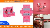 636+ Lip Tint Packaging Layout High Resolution