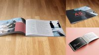 6361+ A5 Landscape Booklet Mockup Digital Download