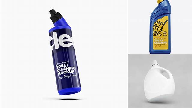 6367+ 500ml Plastic Toilet Cleaner Bottle PSD Mockup Download Free