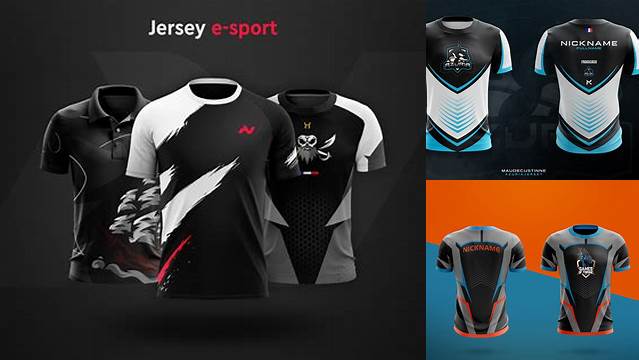 6375+ Jersey Esport Team Mockup For Free Download