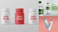 638+ Green Plastic Bottle PSD Mockup Unique Free Photoshop Files